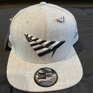 Gray Snapback Hat
